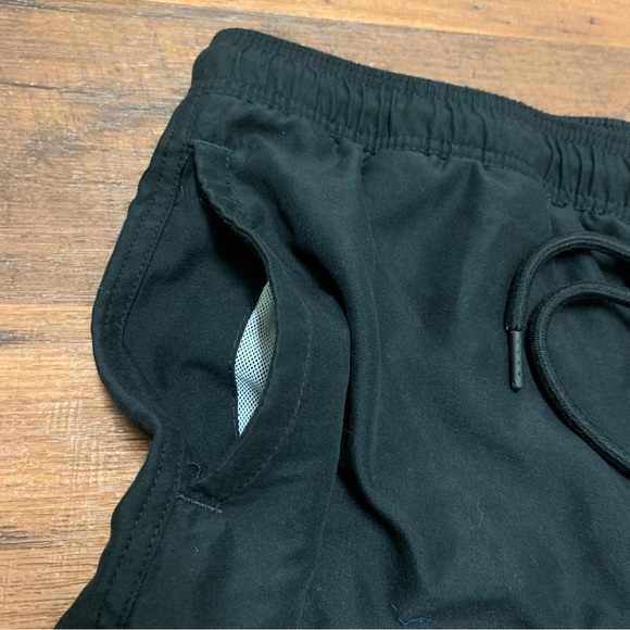 Amazon Essentials Men's 6" Quick-Dry Swim Trunk Shorts Black XXL - Picture 3 of 8